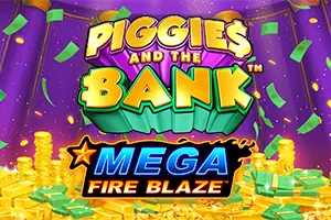 Playtech : Mega Fire Blaze: Piggies and the Bank™ PPJP - BETPLAY138