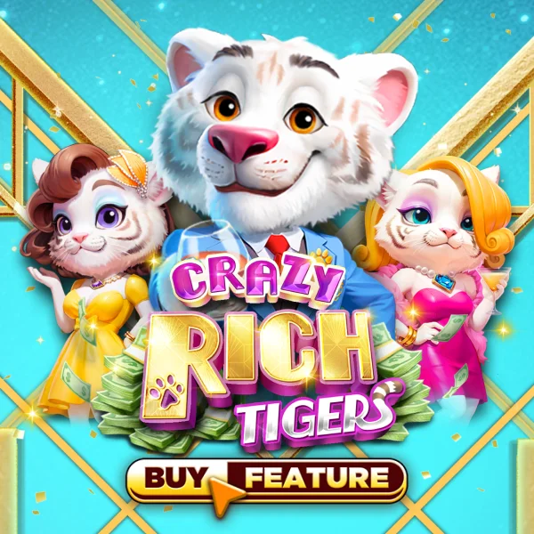 Microgaming : Crazy Rich Tigers - BETPLAY138