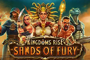 Playtech : Kingdoms Rise: Sands of Fury™ - BETPLAY138